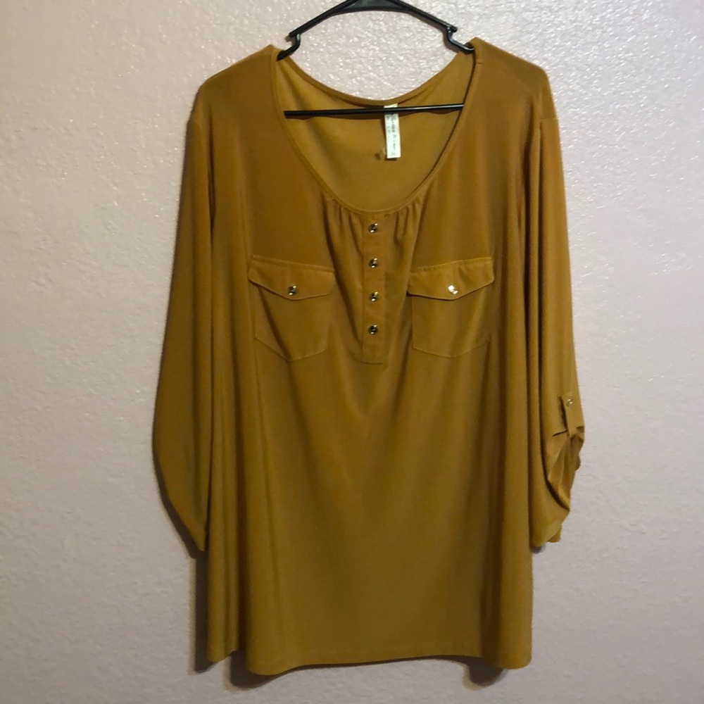 Mustard Blouse